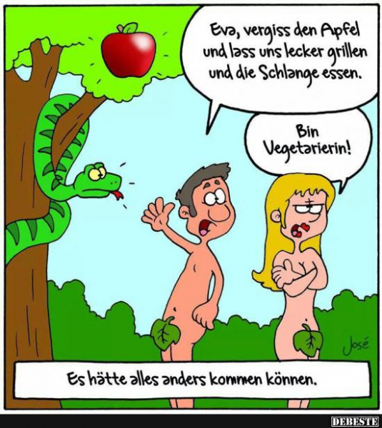 Eva und Adam!