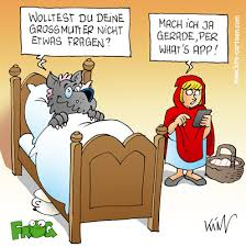 Rotkäppchen und der Wolf ganz modern!