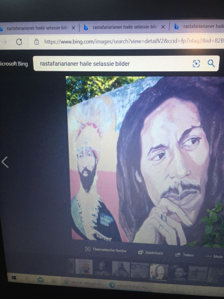 Bob Marley und Haile Selassie