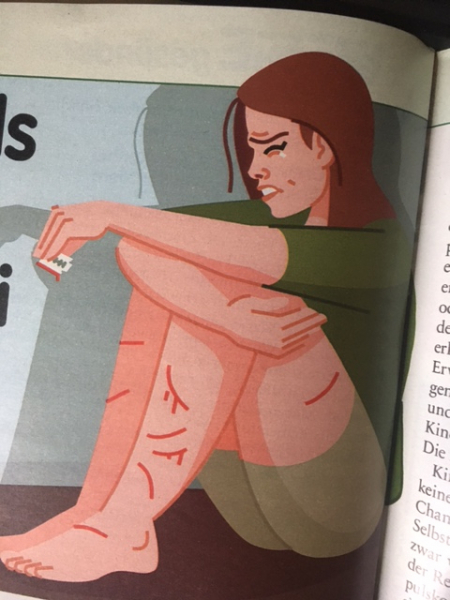 Ich bin verletzt worden! Jemand hat mir körperlich/seelisch sehr wehgetan! Und nun verletze ich mich aus Verzweiflung selbst!