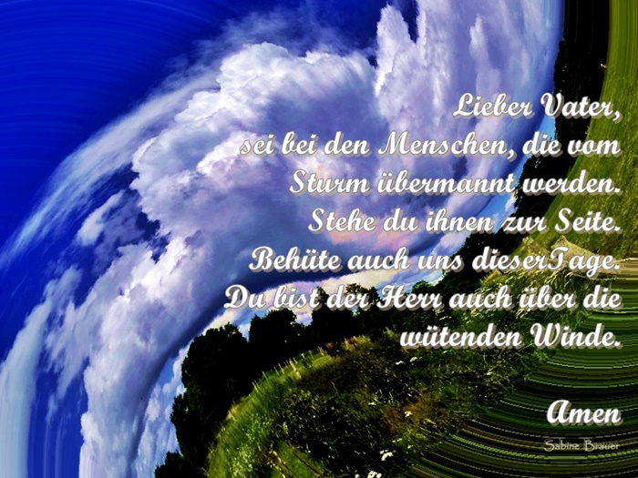 Gebet Sturm