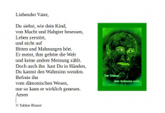 Gebet Du kannst den Wahnsinn wenden